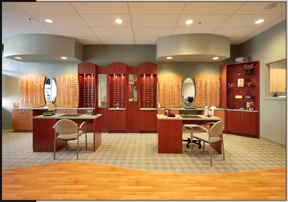 Dental & Medical Interior Design - Tolland Eye Care, Tolland, Connecticut 06084