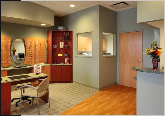 Dental & Medical Interior Design - Tolland Eye Care, Tolland, Connecticut 06084